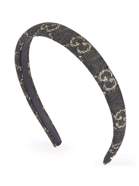 gucci replica headband|gucci denim headband.